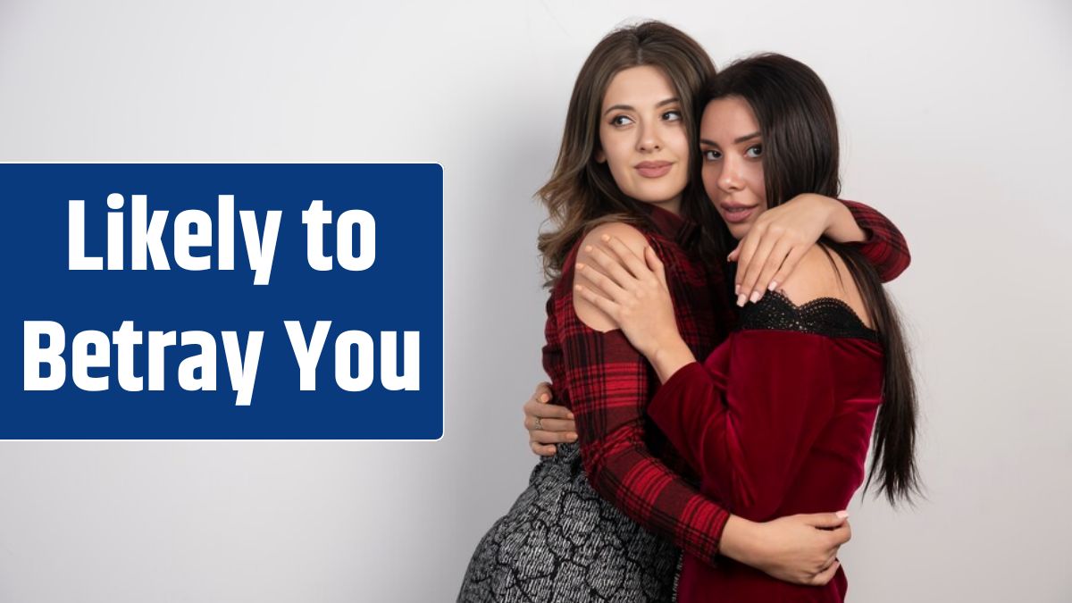 Two girls friends standing and hugging each other.